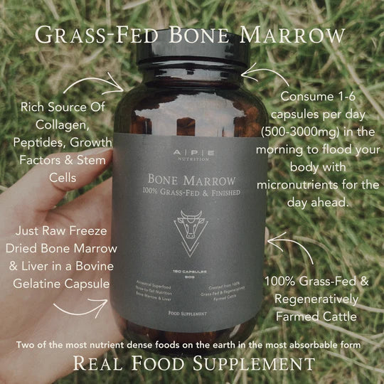 Grass-Fed Bone Marrow Capsules