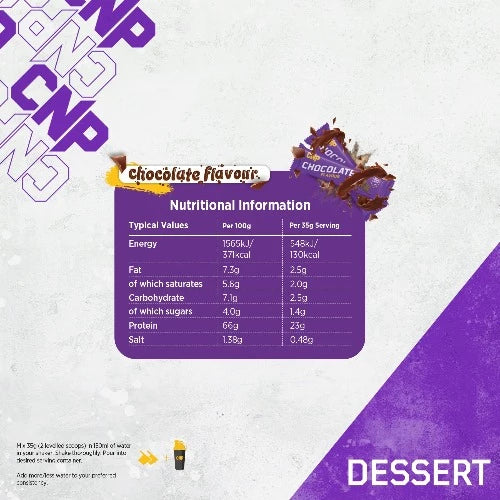 CNP DESSERT 350G - 10 SERVINGS