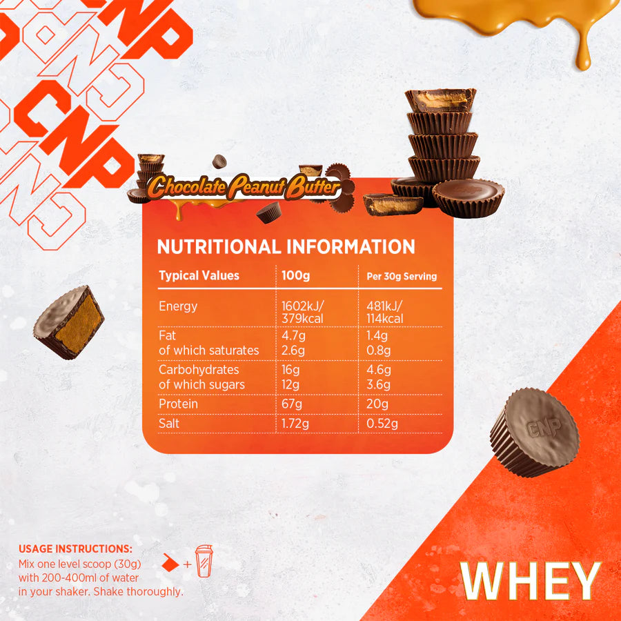 CNP Whey 2kg - 66 Servings