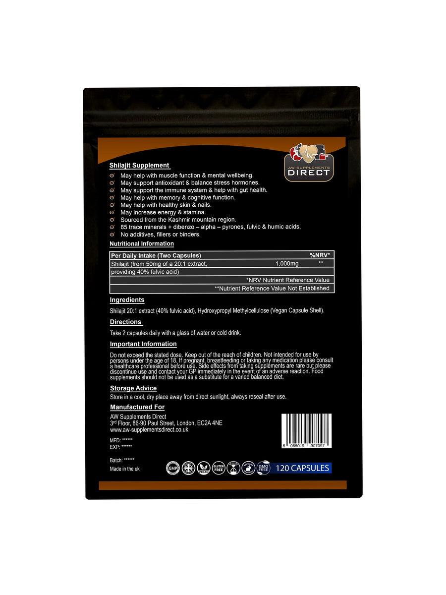 SHILAJIT (120 Capsules)