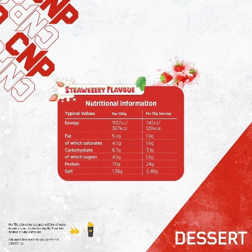 CNP DESSERT 350G - 10 SERVINGS