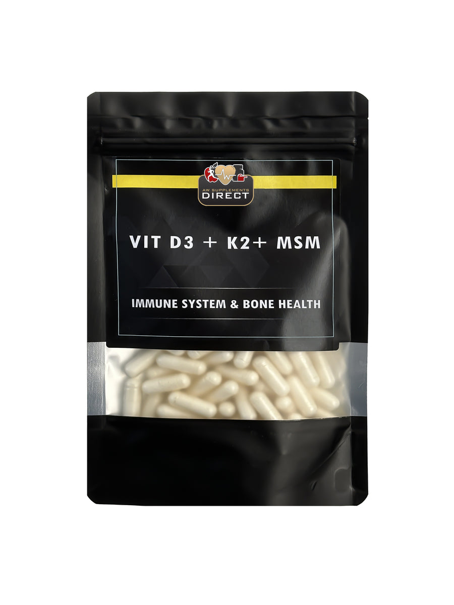 VITAMIN D3 + K2 + MSM (60 capsules)